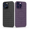 MagSafe Woven Case für iPhone 15 – Schwarz