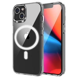 Futerał CLEAR MAG COVER (MID) kompatybilny z MagSafe do IPHONE 11 Pro Max transparentny