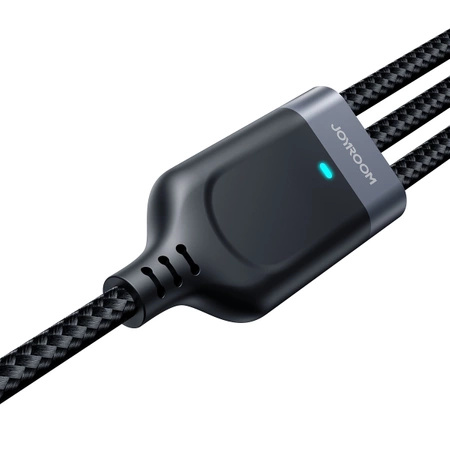 Joyroom Multi-Use Series 3-in-1-Kabel S-1T3018A18 Lightning USB-C Micro-USB 30 cm – Schwarz