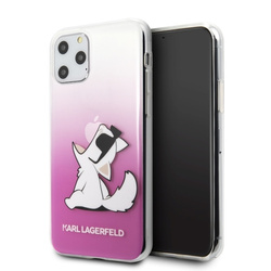 Karl Lagerfeld Choupette Fun Sunglasses - Etui iPhone 11 Pro (różowy)