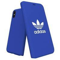 Adidas Booklet Case Canvas iPhone X / Xs blue / blue 30279