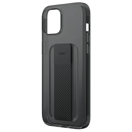 UNIQ etui Heldro Mount iPhone 14 6,1" czarny/vapour smoke