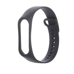 Pasek silikonowy do Xiaomi Mi Band 3 / 4 czarny