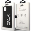 Karl Lagerfeld KLHCN61SKSVGK iPhone 11 / Xr 6.1&quot; black/black hardcase Silicone Signature