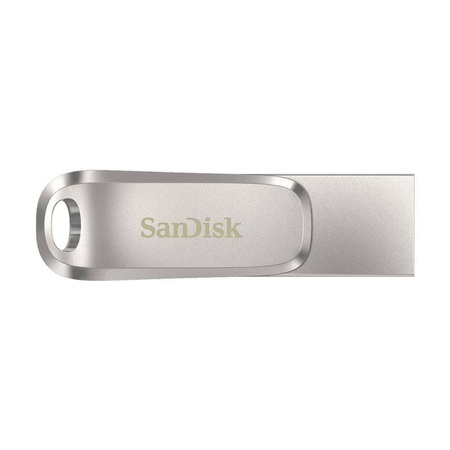 SanDisk pendrive 64GB USB-C Ultra Dual Drive Luxe 150 MB/s metalowy