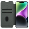 Nillkin Qin Cloth Pro Case Schutzhülle für iPhone 14, Kamera-Abdeckung, Holster-Abdeckung, Klapphülle, Grau