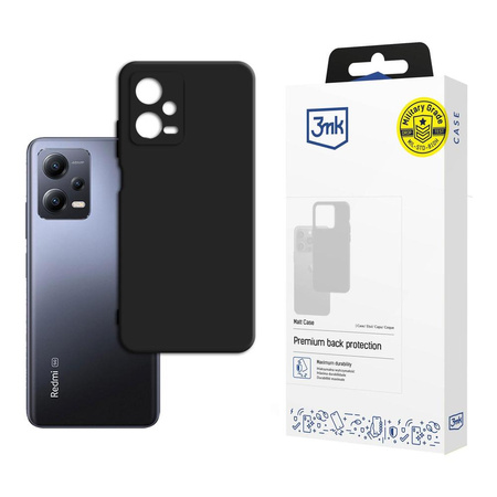 Xiaomi Redmi Note 12 - 3mk Matt Case black