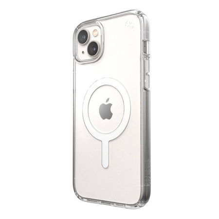 Speck Presidio Perfect-Clear + MagSafe - Etui iPhone 14 Plus z powłoką MICROBAN (Clear)