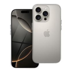 Futerał ULTRATHIN MATT do IPHONE 16e (SE 4 2025) transparentny