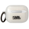 Original Case APPLE AIRPODS PRO Karl Lagerfeld Gliter Karl&Choupette (KLAPHNKCTGT) transparent