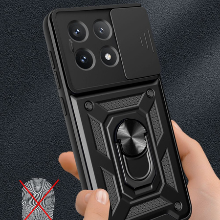 Tech-Protect CamShield Pro case for Xiaomi Poco X6 Pro 5G - black