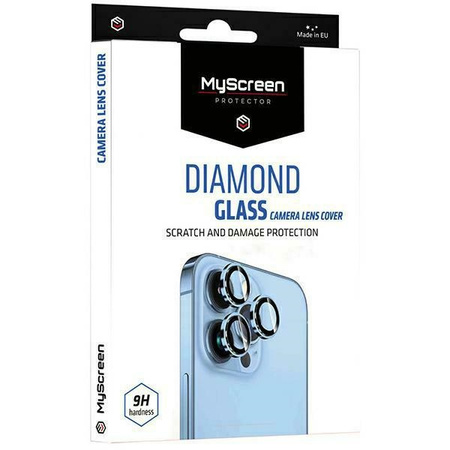 Ochrona na obiektyw aparatu MyScreen      Diamond Glass Camera Lens Cover do Samsung Galaxy A16 4G/5G czarny/black