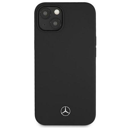 Mercedes MEHCP13SSILBK iPhone 13 mini 5.4 &quot;black / black hardcase Silicone Line