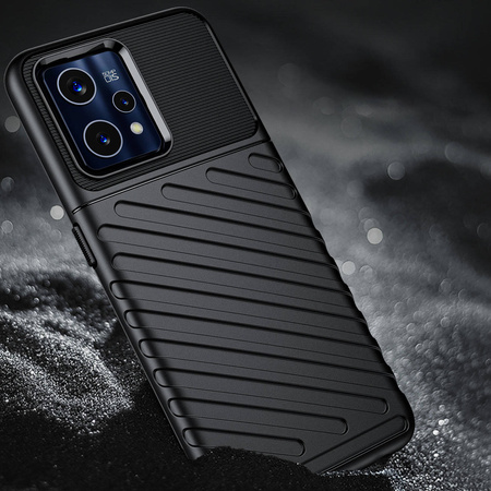 Thunder Case Flexible gepanzerte Hülle für Realme 9 Pro + (9 Pro Plus) schwarz