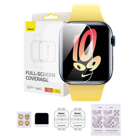 Protective Film APPLE WATCH 4 / 5 / 6 / SE (40MM) Baseus NanoCrystal Clear