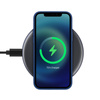 Crong PowerSpot Fast Wireless Charger – Bezprzewodowa ładowarka Qi 15W USB-C (Shadow Black)