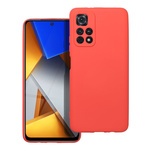 Futerał SILICONE do XIAOMI POCO M4 PRO 5G / Redmi Note 11T 5G / Redmi Note 11S 5G brzoskwiniowy