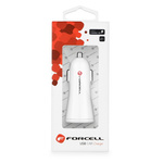 FORCELL ładowarka Samochodowa ze złączem USB - 2,4A z funkcją Quick Charge 3.0