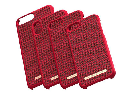 Nordic Elements Saeson Idun - Materiałowe etui iPhone Xs Max (Red)