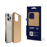 Apple iPhone 15 Pro Max - 3mk Hardy Silicone MagCase Dark Gold