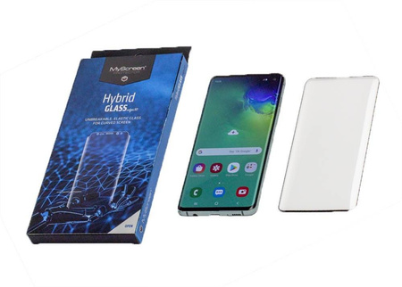 Szkło hybrydowe SAMSUNG GALAXY S20 FE na cały ekran MyScreen Diamond Hybrid Glass Edge 3D