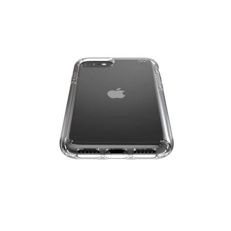 Speck Presidio Perfect-Clear - Etui iPhone SE 2020 / 8 / 7 z powłoką MICROBAN (Clear)