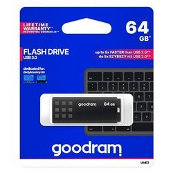 Pendrive 64GB GOODRAM USB 3.0 UME3 czarny