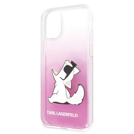 Karl Lagerfeld Choupette Fun Sunglasses - Etui iPhone 11 Pro (różowy)