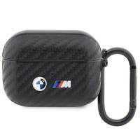 BMW BMAPWMPUCA2 AirPods Pro Cover schwarz/schwarz Carbon Double Metal Logo