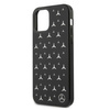 Mercedes MEHCP12MESPBK iPhone 12/12 Pro 6,1" czarny/black hardcase Silver Stars Pattern