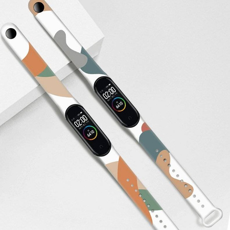 Strap Moro opaska do Xiaomi Mi Band 4 / Mi Band 3 silokonowy pasek bransoletka do zegarka moro (10)