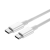 WIWU kabel C008 USB-C - USB-C 1,2 m 100W biały