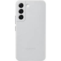 Samsung Leather Cover genuine leather case for Samsung Galaxy S22 light gray (EF-VS901LJEGWW)