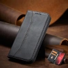 Magnet Fancy Case Hülle für iPhone 14 Pro Max Flip Cover Wallet Ständer schwarz