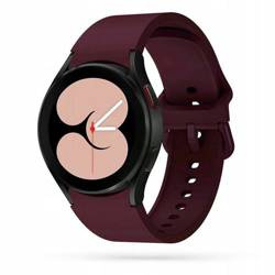 Pasek do SAMSUNG GALAXY WATCH 4 (40 / 42 / 44 / 46 MM) Tech-Protect IconBand bordowe