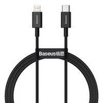 Baseus Superior kabel USB Typ C - Lightning do szybkiego ładowania Power Delivery 20 W 1 m czarny (CATLYS-A01)