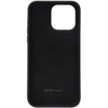 Audi Silikonhülle iPhone 14 Pro 6,1&quot; schwarz/schwarz Hardcase AU-LSRIP14P-Q3/D1-BK