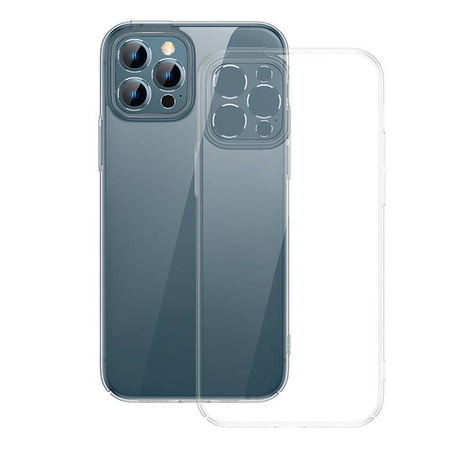 Zestaw ochronny Baseus Crystal przeźroczyste etui i szkło hartowane do iPhone 12 Pro (ultra cienkie)