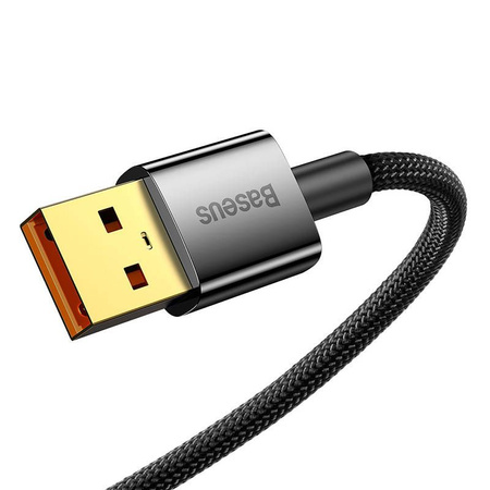 Baseus Explorer Series Auto Power-Off Fast Charging Data Cable USB to Type-C 100W 1m Black