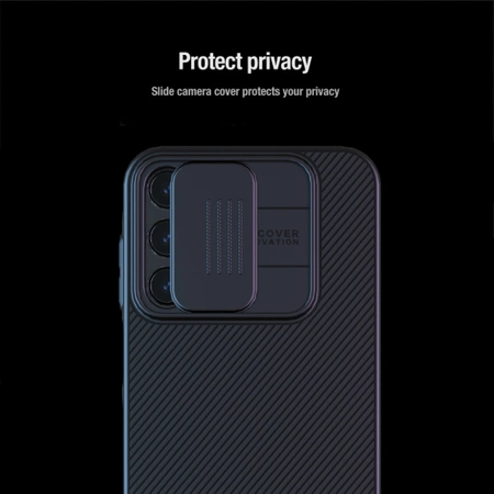 Etui z osłoną na aparat Nillkin CamShield Case do Samsung Galaxy A15 5G - czarny