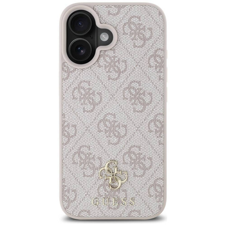 Etui IPHONE 16 Guess HC PU 4G Small 4G & Classic różowe