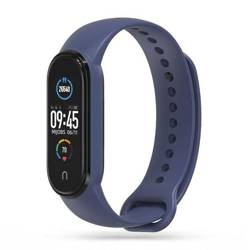 Pasek do XIAOMI MI BAND 3 / 4 / 5 / 6 / 6 NFC / 7 Tech-Protect IconBand granatowe