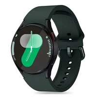 Tech-Protect Silikonarmband für Samsung Galaxy Watch 4/5/5 Pro/6/7/FE – Grün