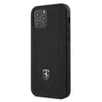 Ferrari FEOGOHCP12MBK iPhone 12/12 Pro 6,1" czarny/black hardcase Off Track Perforated