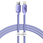 Baseus Crystal Shine Series Fast Charging Data Cable Type-C to iP 20W 1.2m Purple