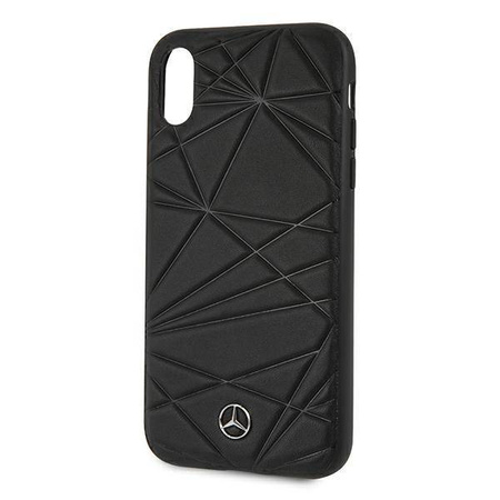 Etui IPHONE XR Mercedes Hardcase Twister (MEPERHCI61QGLBK) czarne