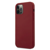 Mini MIHCP12LSLTRE iPhone 12 Pro Max 6,7" czerwony/red hard case Silicone Tone On Tone