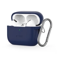 Etui Tech-Protect Silicone Hook na Apple AirPods Pro 1 / 2 - niebieskie