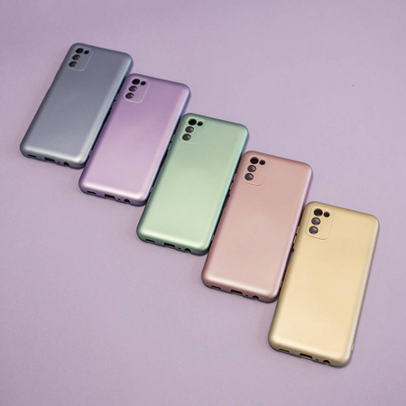 Nakładka Metallic do Samsung Galaxy S20 FE / S20 Lite / S20 FE 5G jasnoniebieska