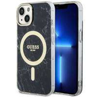 Guess GUHMP14SPCUMAK iPhone 14 6.1&quot; black/black hardcase Marble MagSafe